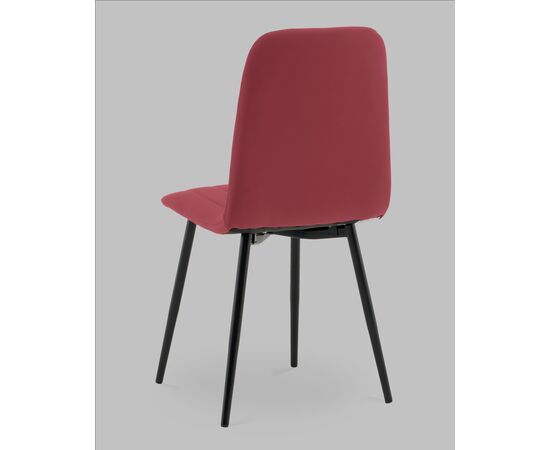 Стул Easy new велюр винный, изображение 6 | Интернет магазин мебели и декора LifeDekor