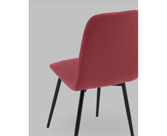 Стул Easy new велюр винный, изображение 7 | Интернет магазин мебели и декора LifeDekor