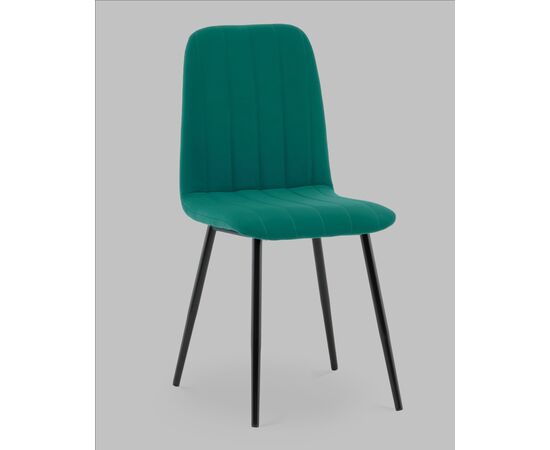 Стул Easy new велюр зеленый, изображение 2 | Интернет магазин мебели и декора LifeDekor
