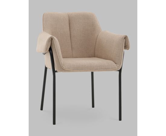 Стул Фальчин рогожка бежевый, изображение 2 | Интернет магазин мебели и декора LifeDekor