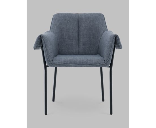 Стул Фальчин рогожка серый, изображение 3 | Интернет магазин мебели и декора LifeDekor