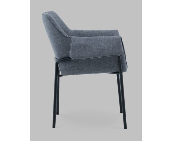 Стул Фальчин рогожка серый, изображение 4 | Интернет магазин мебели и декора LifeDekor