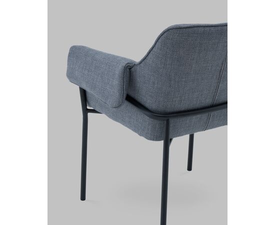 Стул Фальчин рогожка серый, изображение 7 | Интернет магазин мебели и декора LifeDekor