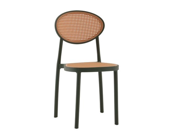 Стул Junie пластиковый зелёный | Интернет магазин мебели и декора LifeDekor