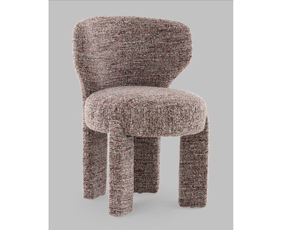 Стул Lainr бордовый меланж, изображение 2 | Интернет магазин мебели и декора LifeDekor