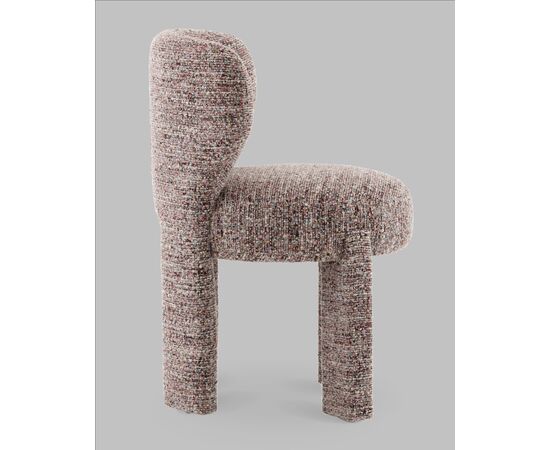 Стул Lainr бордовый меланж, изображение 4 | Интернет магазин мебели и декора LifeDekor