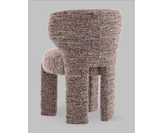 Стул Lainr бордовый меланж, изображение 6 | Интернет магазин мебели и декора LifeDekor