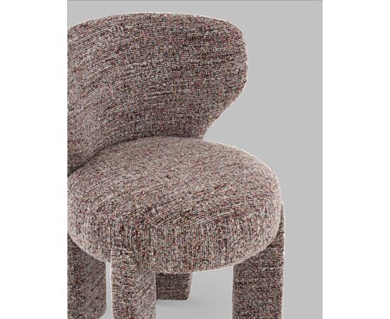 Стул Lainr бордовый меланж, изображение 8 | Интернет магазин мебели и декора LifeDekor