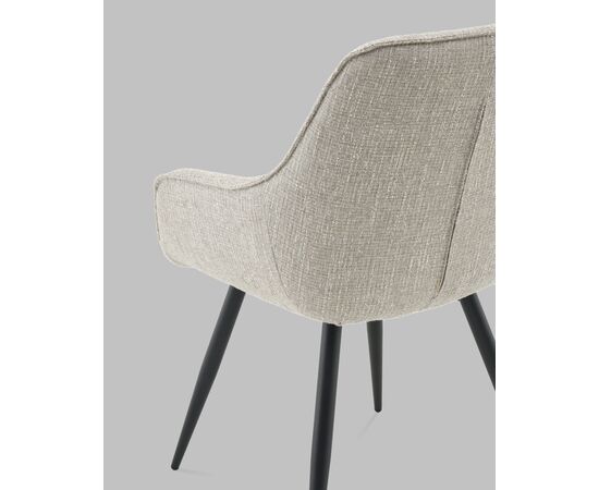 Стул обеденный Eliana серый, изображение 7 | Интернет магазин мебели и декора LifeDekor