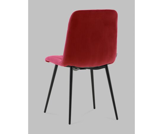 Стул Одди Diamond велюр красный, изображение 6 | Интернет магазин мебели и декора LifeDekor