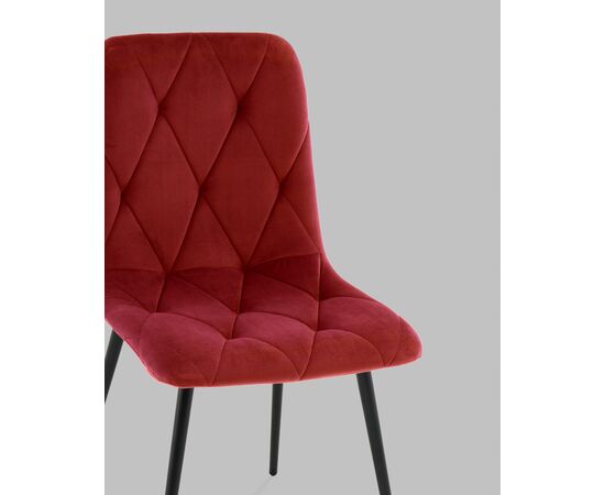 Стул Одди Diamond велюр красный, изображение 8 | Интернет магазин мебели и декора LifeDekor