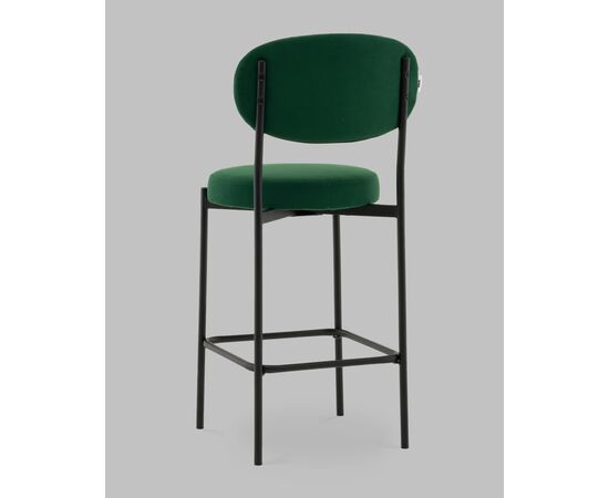 Стул Полубарный Бриф DD велюр зелёный, изображение 6 | Интернет магазин мебели и декора LifeDekor
