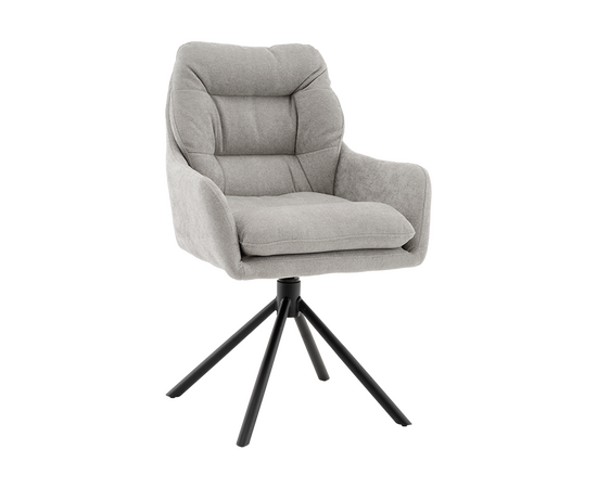 Стул Ральфио букле светло-серый | Интернет магазин мебели и декора LifeDekor