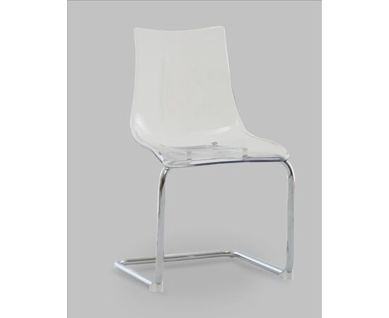 Стул Tobi пластик прозрачный, изображение 2 | Интернет магазин мебели и декора LifeDekor