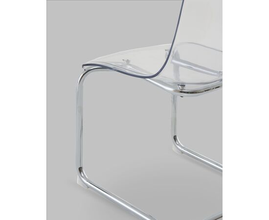 Стул Tobi пластик прозрачный, изображение 7 | Интернет магазин мебели и декора LifeDekor