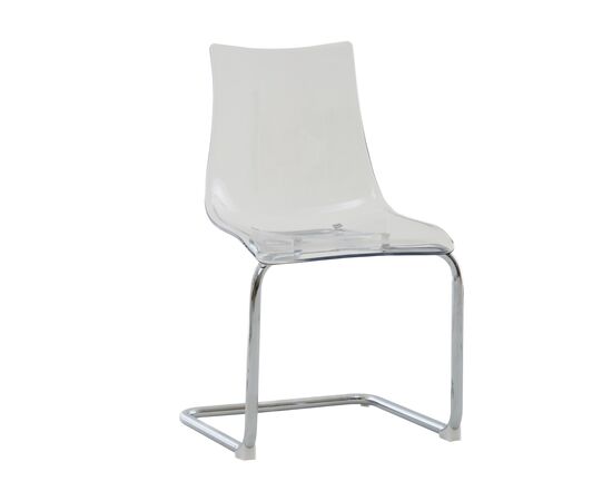 Стул Tobi пластик прозрачный | Интернет магазин мебели и декора LifeDekor