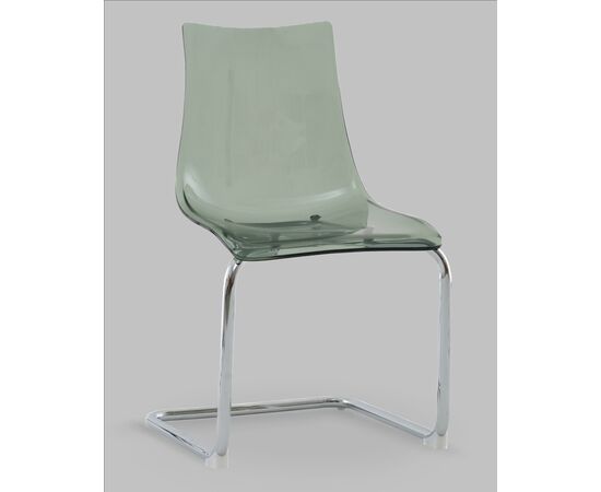 Стул Tobi пластик серый, изображение 2 | Интернет магазин мебели и декора LifeDekor