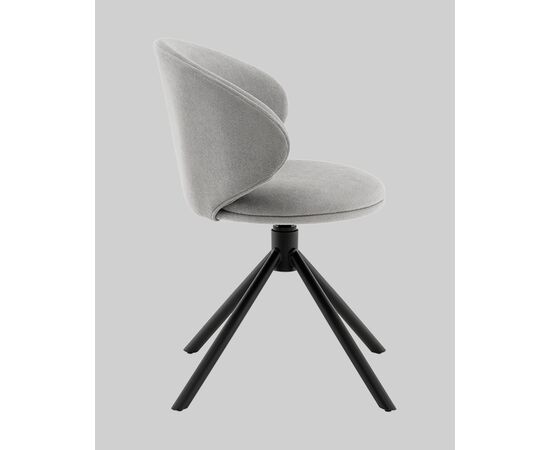 Стул Труфальд велюр светло-серый, изображение 4 | Интернет магазин мебели и декора LifeDekor