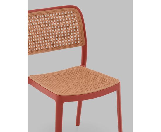 Стул Yona пластиковый красный, изображение 8 | Интернет магазин мебели и декора LifeDekor