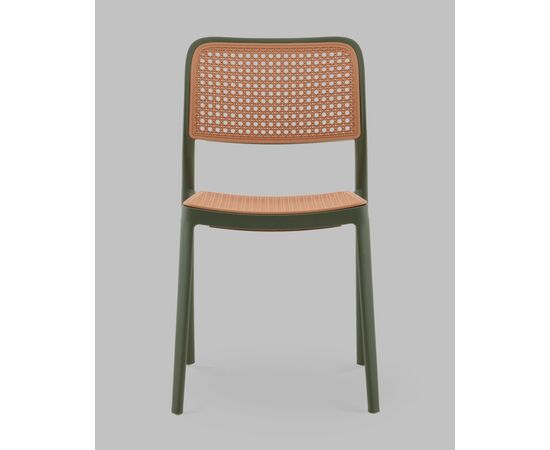 Стул Yona пластиковый зелёный, изображение 3 | Интернет магазин мебели и декора LifeDekor
