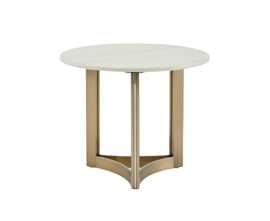 Журнальный столик Кассия 60*60 см светлая керамика | Интернет магазин мебели и декора LifeDekor