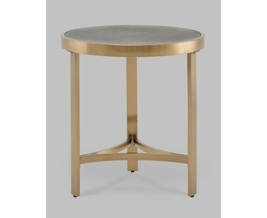 Журнальный столик Адриана 50*50 см серая керамика, изображение 2 | Интернет магазин мебели и декора LifeDekor