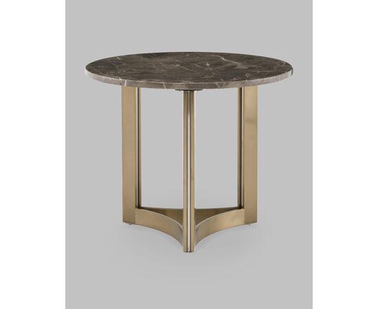 Журнальный столик Кассия 60*60 см темная керамика, изображение 2 | Интернет магазин мебели и декора LifeDekor