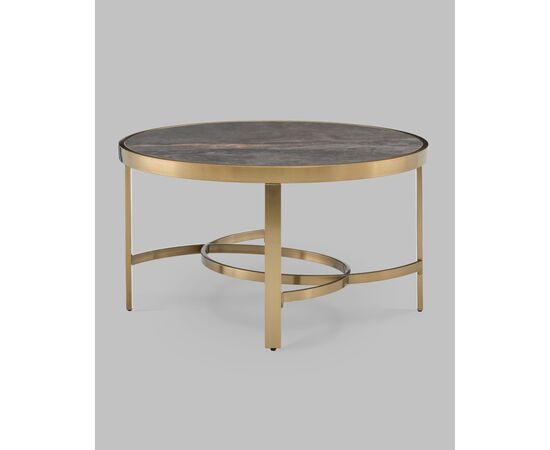 Журнальный столик Адриана 80*80 см серая керамика, изображение 2 | Интернет магазин мебели и декора LifeDekor