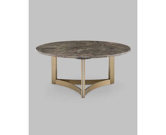 Журнальный столик Кассия 90*90 см темная керамика, изображение 2 | Интернет магазин мебели и декора LifeDekor