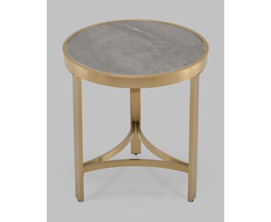 Журнальный столик Адриана 50*50 см серая керамика, изображение 4 | Интернет магазин мебели и декора LifeDekor