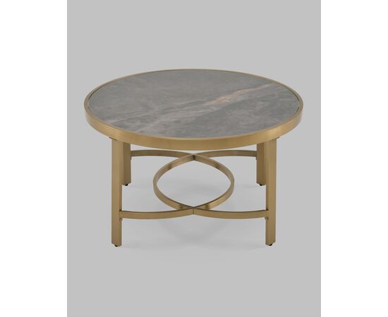 Журнальный столик Адриана 80*80 см серая керамика, изображение 4 | Интернет магазин мебели и декора LifeDekor