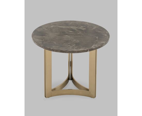 Журнальный столик Кассия 60*60 см темная керамика, изображение 4 | Интернет магазин мебели и декора LifeDekor