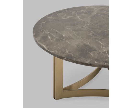 Журнальный столик Кассия 90*90 см темная керамика, изображение 5 | Интернет магазин мебели и декора LifeDekor