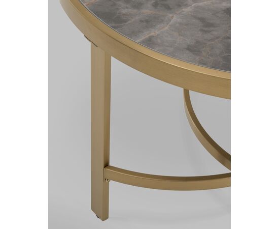 Журнальный столик Адриана 80*80 см серая керамика, изображение 6 | Интернет магазин мебели и декора LifeDekor