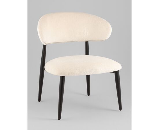 Кресло лаунж Ayla молочный, изображение 2 | Интернет магазин мебели и декора LifeDekor