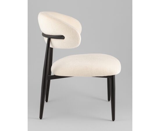 Кресло лаунж Ayla молочный, изображение 4 | Интернет магазин мебели и декора LifeDekor