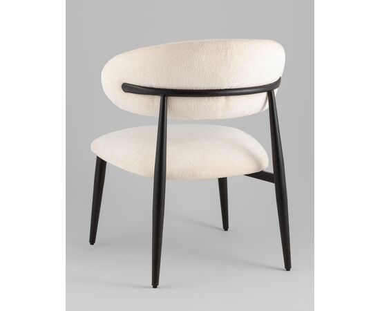 Кресло лаунж Ayla молочный, изображение 6 | Интернет магазин мебели и декора LifeDekor