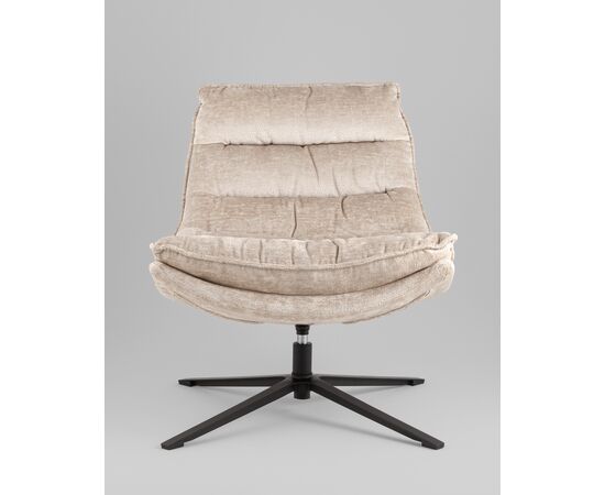 Кресло лаунж Lazy бежевый, изображение 3 | Интернет магазин мебели и декора LifeDekor