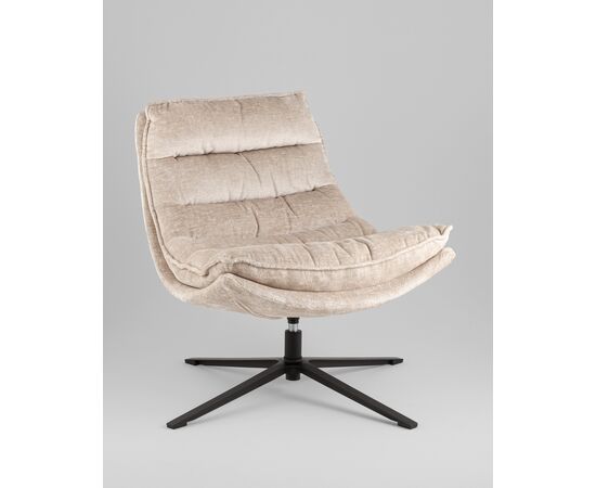 Кресло лаунж Lazy бежевый, изображение 2 | Интернет магазин мебели и декора LifeDekor