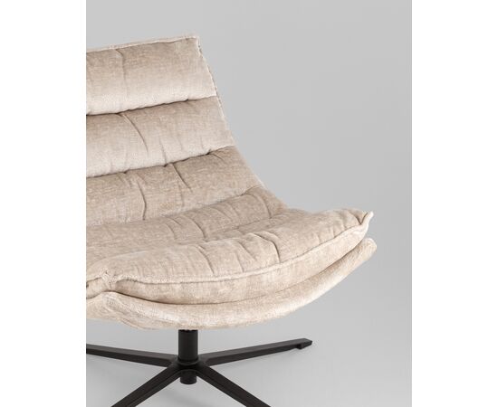 Кресло лаунж Lazy бежевый, изображение 8 | Интернет магазин мебели и декора LifeDekor