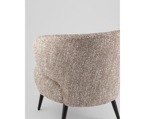 Кресло лаунж Rivo мокка, изображение 7 | Интернет магазин мебели и декора LifeDekor