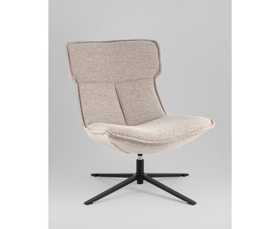 Кресло лаунж Sway светло-серый, изображение 2 | Интернет магазин мебели и декора LifeDekor