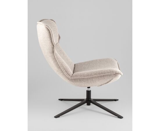 Кресло лаунж Sway светло-серый, изображение 4 | Интернет магазин мебели и декора LifeDekor