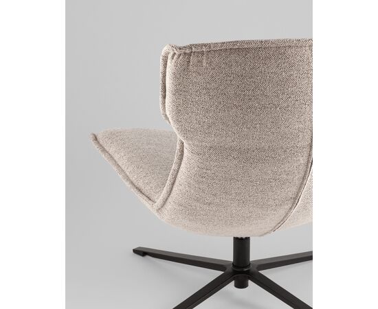 Кресло лаунж Sway светло-серый, изображение 7 | Интернет магазин мебели и декора LifeDekor