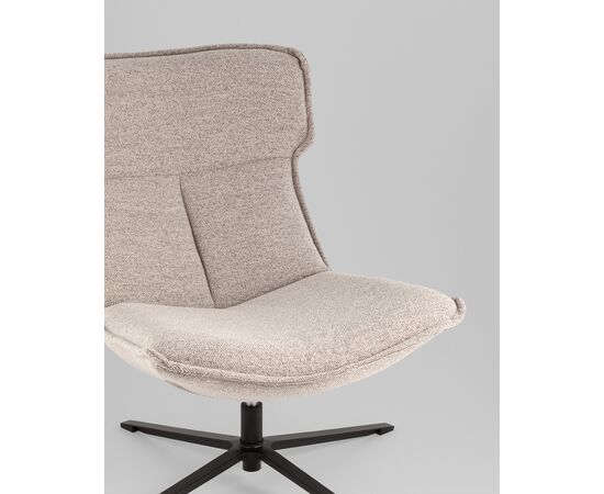 Кресло лаунж Sway светло-серый, изображение 8 | Интернет магазин мебели и декора LifeDekor