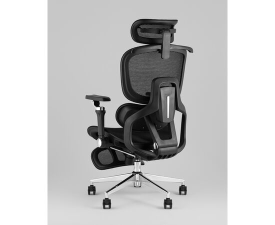 Кресло офисное TopChairs Prodigy с оттоманкой черный, изображение 6 | Интернет магазин мебели и декора LifeDekor