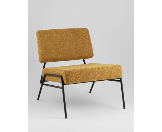 Кресло Теллинг шенилл карри, изображение 2 | Интернет магазин мебели и декора LifeDekor