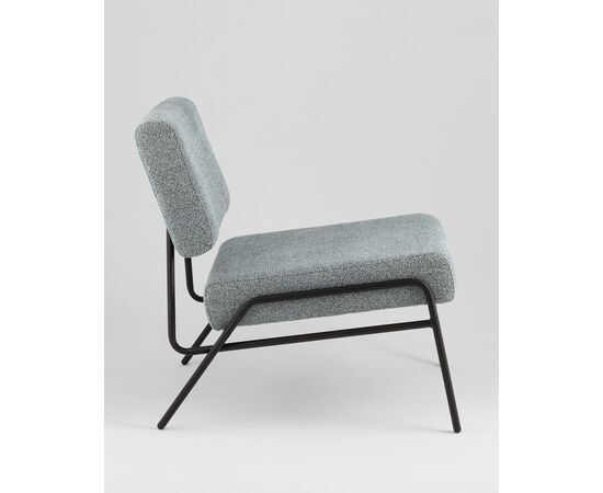 Кресло Теллинг шенилл серо-синий, изображение 4 | Интернет магазин мебели и декора LifeDekor