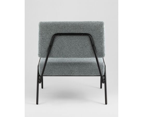 Кресло Теллинг шенилл серо-синий, изображение 5 | Интернет магазин мебели и декора LifeDekor