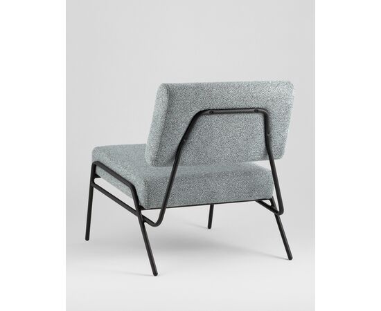 Кресло Теллинг шенилл серо-синий, изображение 6 | Интернет магазин мебели и декора LifeDekor